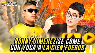 RONNY JIMENEZ SE COME CON YUCA A LA CIEN FUEGOS