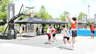 홍천 2024 3× 3 농구 고등부 예선 (제자들 VS CROW) #3대3 #홍천농구대회 #KXO