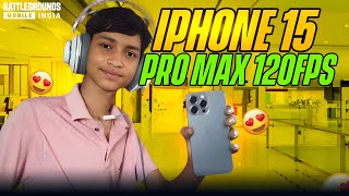 i phone 15 pro max bgmi test 3.4 update 120 fps | #bgmi #battlegroundmobileindia @M_YADAV_is_LIVE