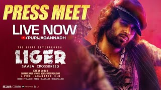 LIGER Hyderabad Press Meet LIVE🔴| Vijay Deverakonda, Ananya Panday | PuriJagannadh | #LigerOnAug25th