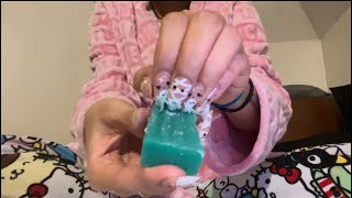 ASMR FAST SOAP TAPPING AND SCRATCHING 🧼🫧✨