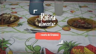 Minha rotina alimentar - a menina borboleta