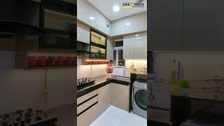 Modular Kitchen Design | Interior Designers In Pune | Decorich Interiors #interior #shorts #viral