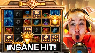 TRYING OUT DRAGON DOMAIN SLOT (insane hit)