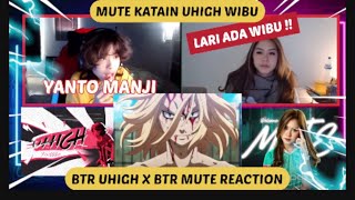 UHIGH MUTE REACTION VIDEO TOKYO REVENGERS ‼️ UHIGH DIKATAIN WIBU ‼️ BTR UHIGH X BTR MUTE