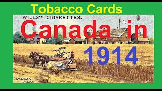 Cigarette Card Images of Canada in 1914