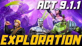 ACT 9.1.1 ( H.Gladiator , Silver Surfer , Longshot ) | Marvel Contest of Champions