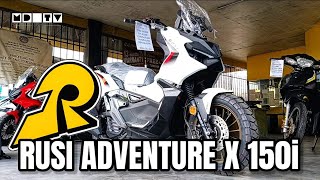 2024 RUSI ADVENTURE X 150i WHITE #iMDTV