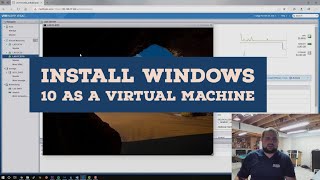 How to install Windows 10 and Join a Domain on VMWare ESXi Homelab