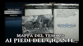 MAPPA DEL TESORO "I PIEDI DEL GIGANTE" - GOD OF WAR RAGNAROK