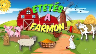 Etetés a farmon🐷🐮🐰