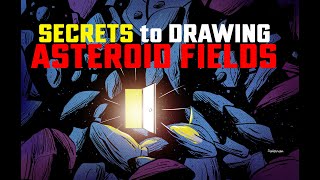 How To Quickly Create An Illustrated Asteroid Field in Photoshop