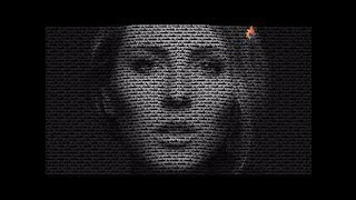 How To Make a Simple Text Portrait Effect Tutorial Adobe Photoshop CC