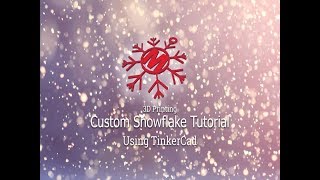 Tinkercad - Custom Snowflate Tutorial