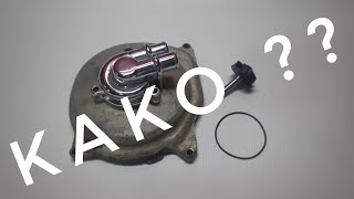 Kako zamjeniti(reparirati) vodenu pumpu na Aeroxu?? How to reparate water pump on Yamaha Aerox??