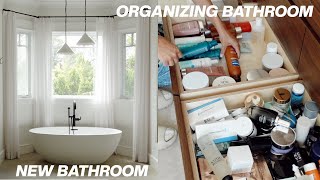 my NEW bathroom revealed! + Let's organize it!