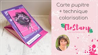 Live FB : Carte pupitre + technique de blanchiment et colorisation