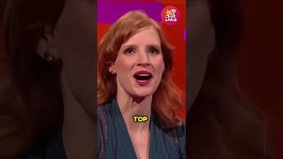 Jessica Chastain 🥕 Carrot Top Hilarious Joke #shorts