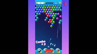 Bubble Shooter gameplay gameplay 🎮🔫| #shorts