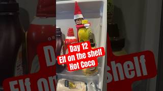 Day 12: #elfontheshelf #hotcoco (kid hits elf) #ohno