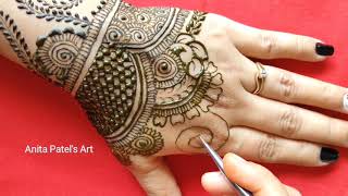 राखी के लिए बहुत आसान मेहंदी डिजाइन💁 /rakhi special mehndi design 2022 / New mehndi design