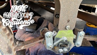 The Worst RV Repair To Date - 100k #getkidsocamp Challenge