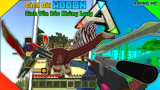 🦕Cách Cài Addon SINH TỒN ĐẢO KHỦNG LONG Ark Cho Minecraft Pe (1.16, 1.17) Mới 2021 | KIDING MC