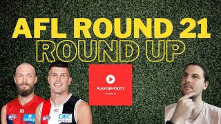 AFL 2024 Round 21 Round Up