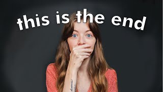 This is the end. What's next? | A creator's journey