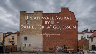 Urban Wall Mural by Daniel "EKTA" Götesson