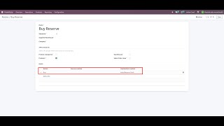 How to setup different Buy route in #odoo to manage stock and not stock products locations