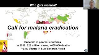 Dr. Anthony James - "Population modification of mosquito vectors for malaria control"