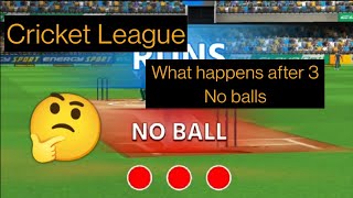 Cricket League | 3 No Ball in a Single Over | Match will Continue or Not?? Find it out here!