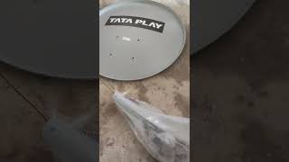 tata play new dish antana #tataplaydth #viralvideo #dish #dth