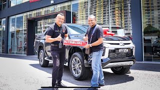 Mitsubishi Triton Adventure X Black Mica Deliver - Abdul Malek