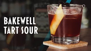 BAKEWELL TART SOUR - Best AMARETTO Cocktails to make at home