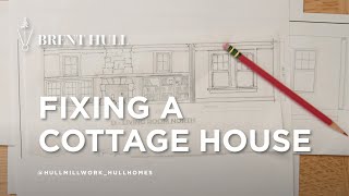 Fixing the interior of a cottage home.