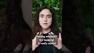 if you are feeling anxious, try tapping!#anxiety #eft #tapping #healing #calm #peace #nervoussystem