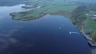 Glanllyn Lakeside campsite birdseye view