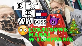 🎀 VLOGMAS 17: CHANEL, VUITTON, GUCCI, CZYLI LUMPEKSOWY LUKSUS Z ASHPLUMPLUM | SWETRY ŚWIĄTECZNE