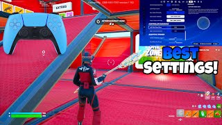 Fortnite 3v3v3v3 Go Goated Zone Wars🐐Gameplay + BEST Controller Settings For Fortnite!