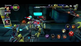 Destroying beginner level dimension fight in marvel future fight