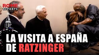 La visita a España del entonces cardenal Ratzinger para venerar la Cruz de Caravaca