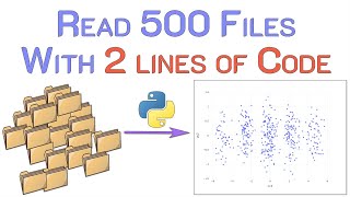 How to quickly read multiple files and visualize the data with python!