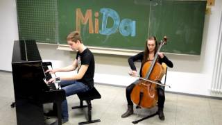 Ludovico Einaudi - Nightbook (Cover by MiDa) Piano & Cello