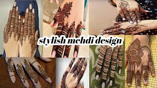 Easy jewelry mehdi design//finger mehndi design kashees@aqufashionideas