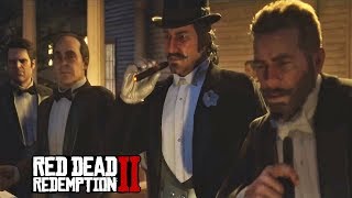 Red Dead Redemption 2 - ВЕЧЕРИНКА У АНДЖЕЛО БРОНТЕ | ЗОЛОТАЯ КЛЕТКА