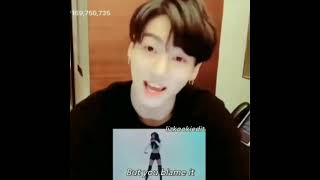 BTS JUNGKOOK REACTION TO LILI'S FILM #3 Lisa Dance Performance Video 💛(FMV)