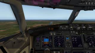 B739 Ultimate KSMF Landing 4K [Xplane 11]