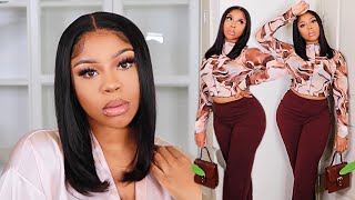 3-in-1 GRWM Make up Hair & Outfits ft PRETTYLITTLETHING & Beauty Forever Hair